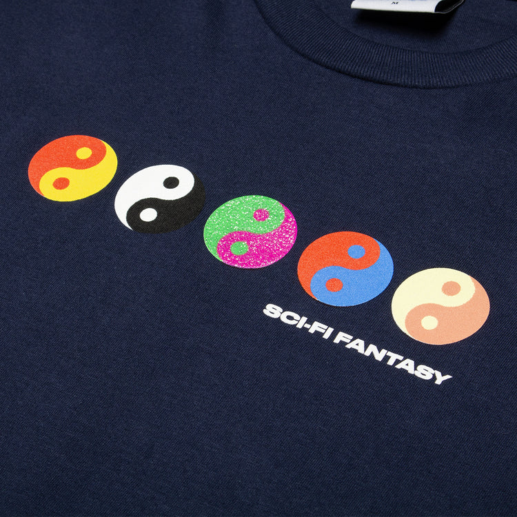 Sci-Fi Fantasy - Yin Yang T-Shirt
Color : Navy