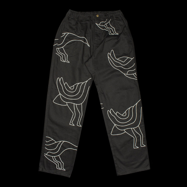 by Parra | Stitched Up Duck Pants
Color : Black / White