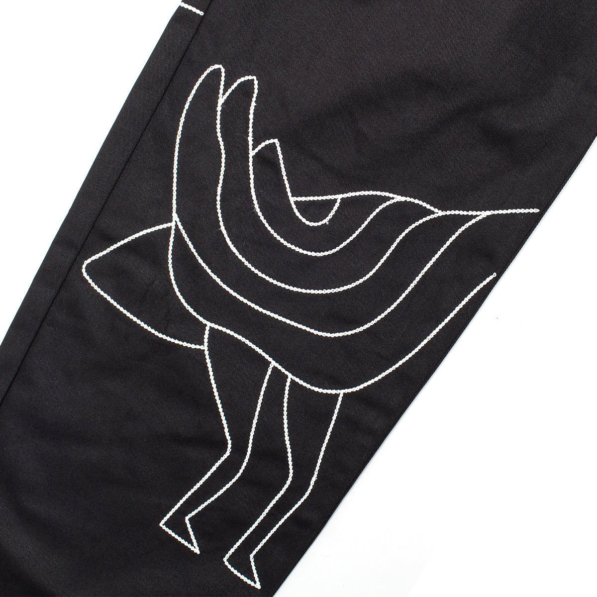 by Parra | Stitched Up Duck Pants
Color : Black / White