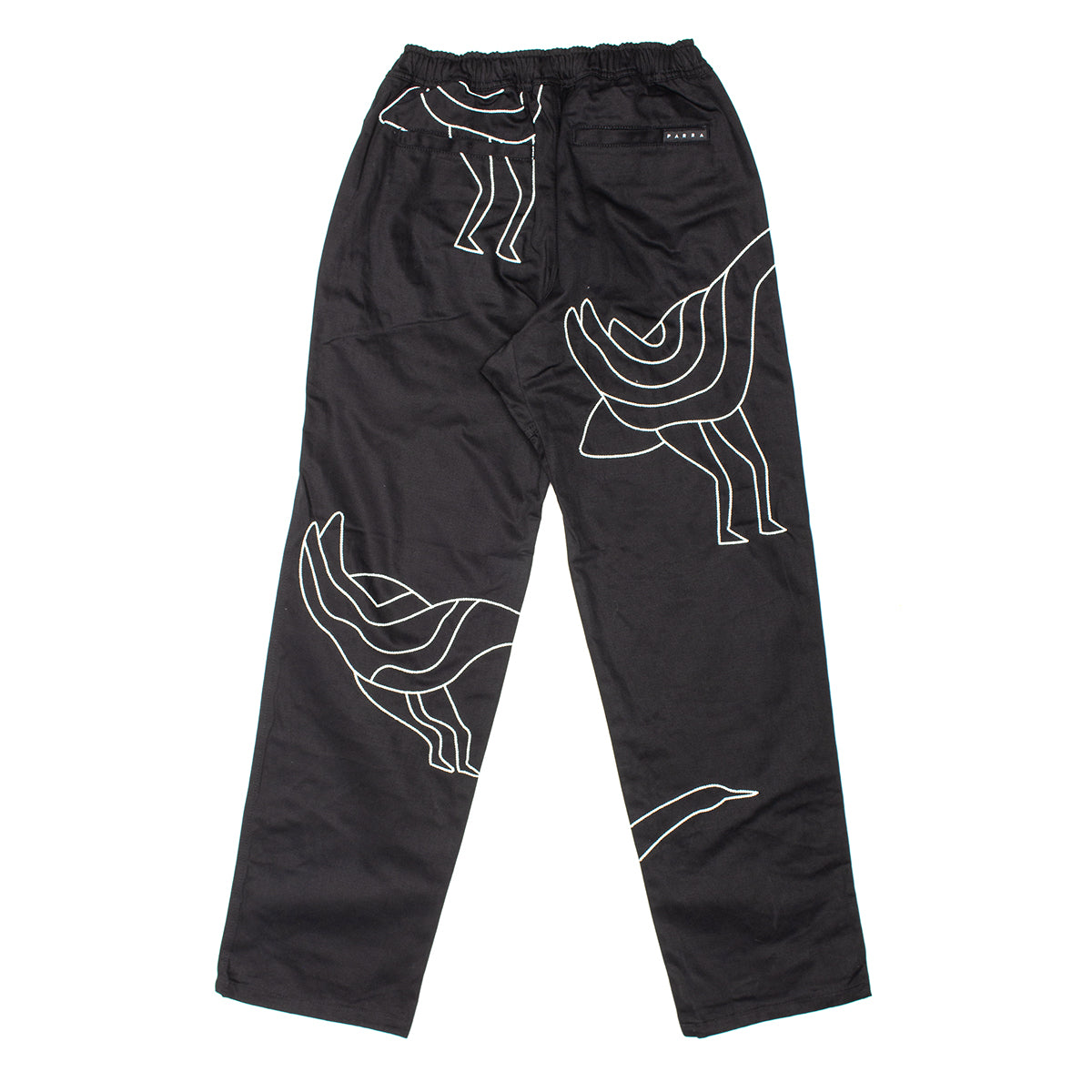 by Parra | Stitched Up Duck Pants
Color : Black / White