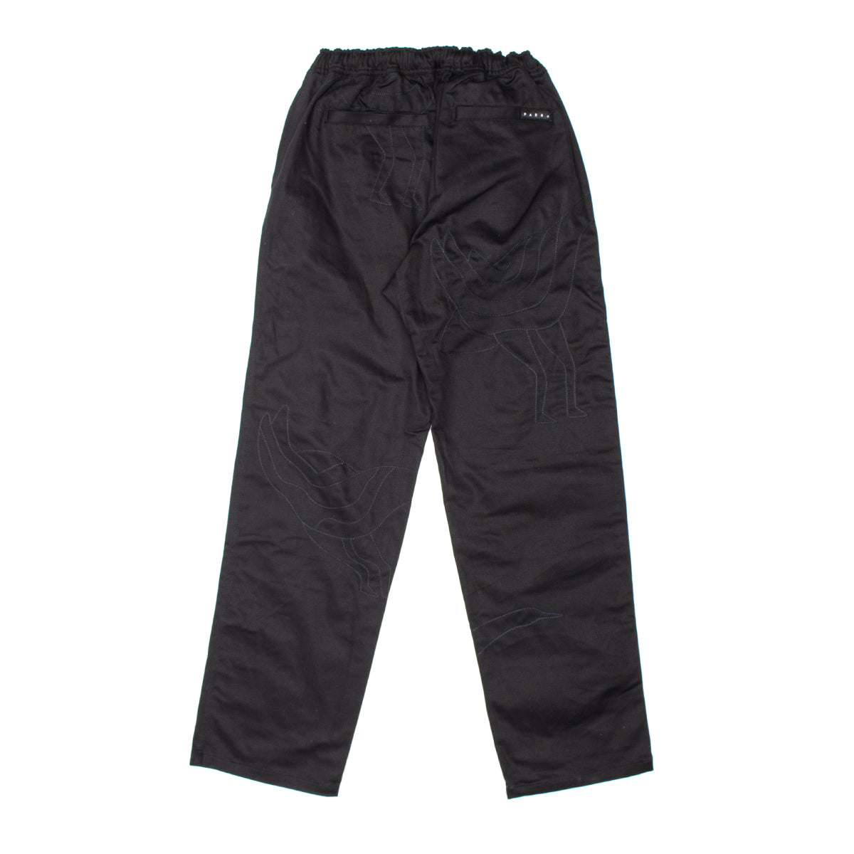 by Parra | Stitched Up Duck Pants
Color : Black