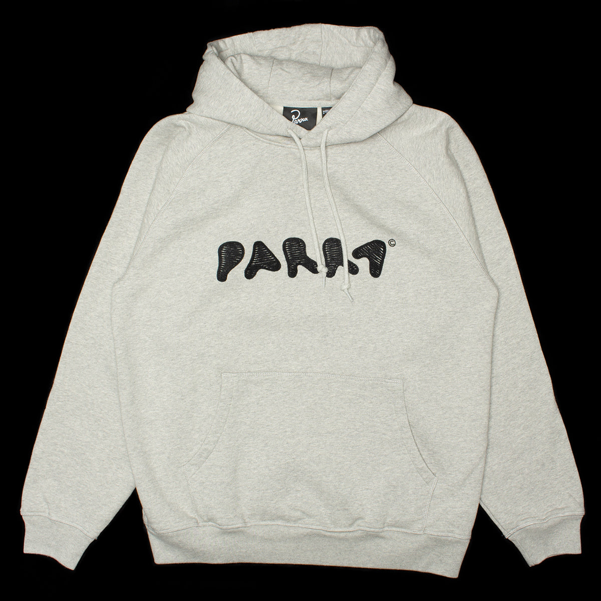 by Parra | Blob Logo Hooded Sweatshirt
Color : Grey