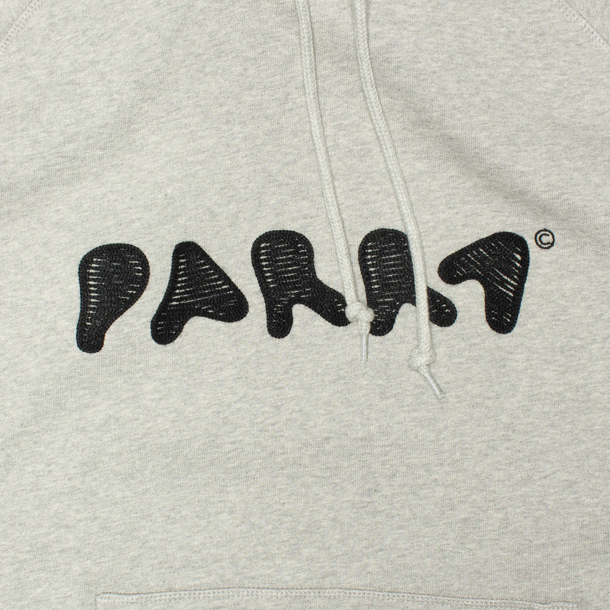 by Parra | Blob Logo Hooded Sweatshirt
Color : Grey