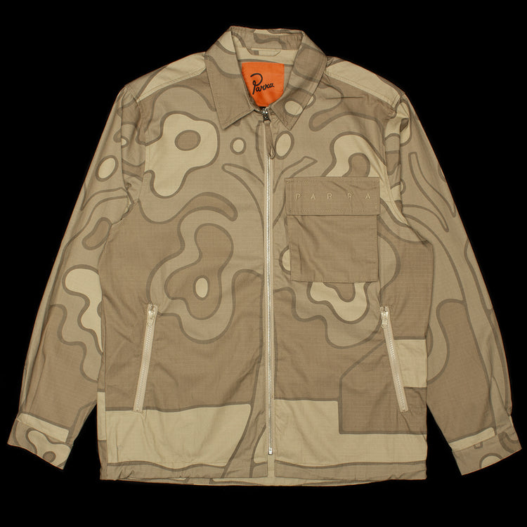 by Parra | Fruit Tree Camo Shirt
Color : Tan