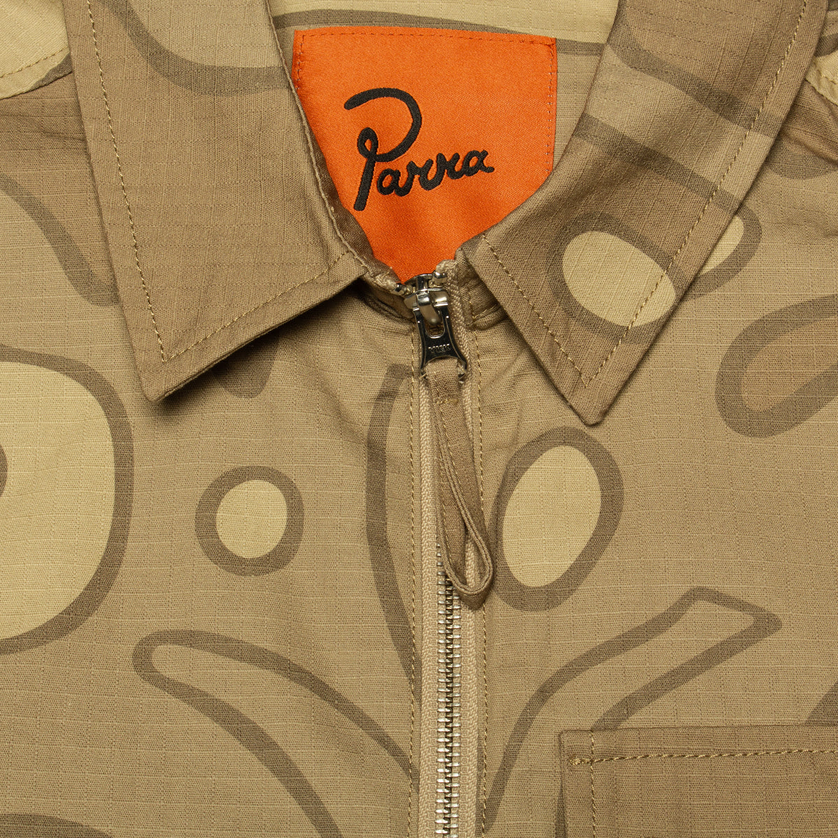 by Parra | Fruit Tree Camo Shirt
Color : Tan