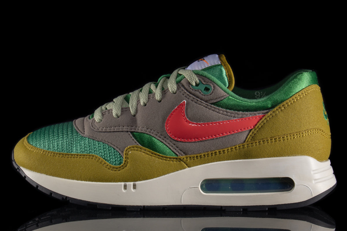 Nike | Air Max 1 '86 Premium
Style # HF0551-300
Color : Classic Green / Ember Glow / Olive Grey