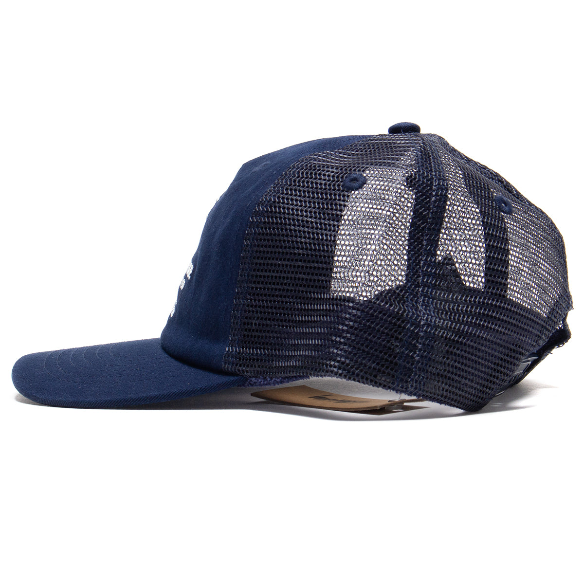 Stussy | LP Design Crop Trucker Cap
Style # 1311155
Color : Navy