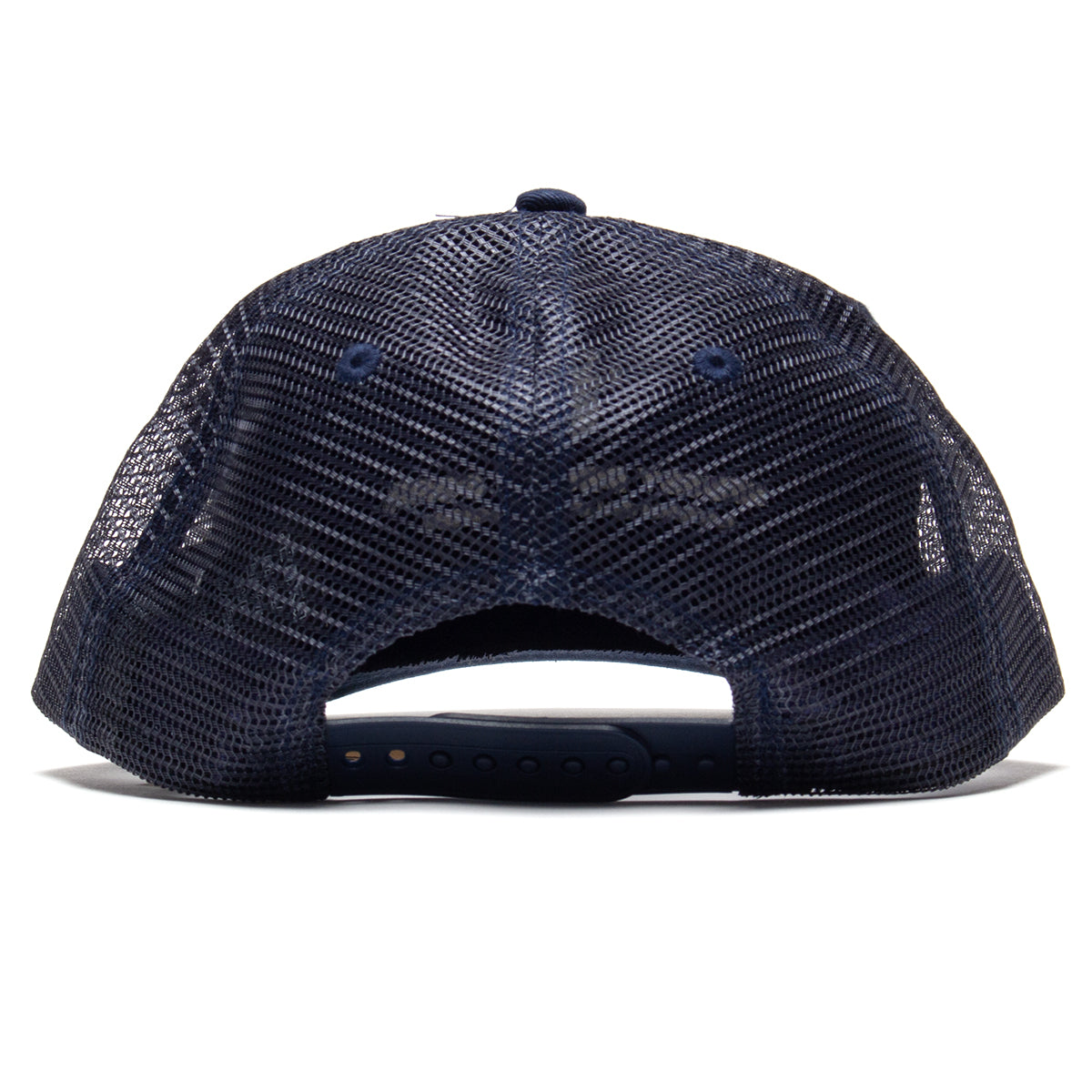 Stussy | LP Design Crop Trucker Cap
Style # 1311155
Color : Navy