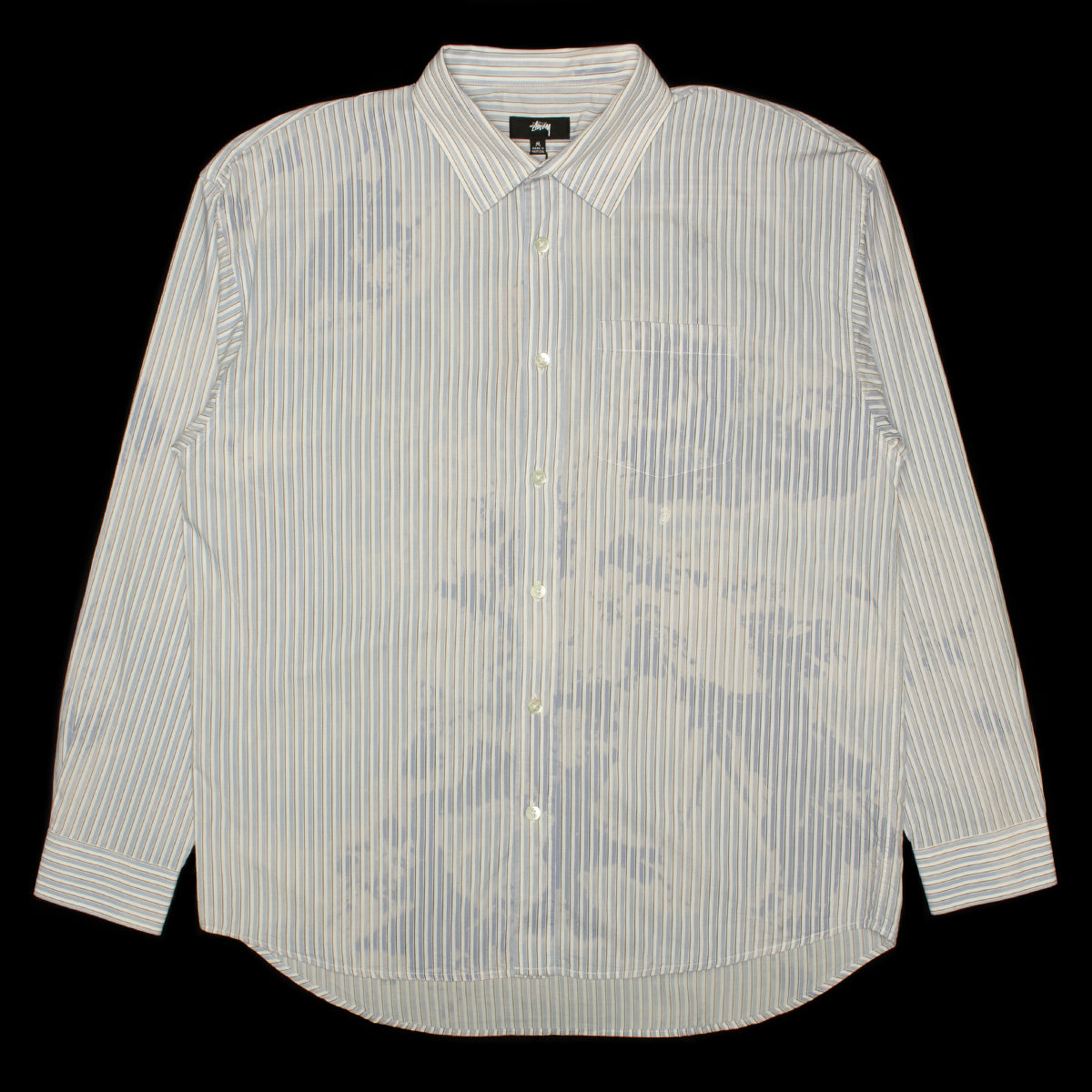 Stussy | Classic L/S Bleached Shirt
Style # 1110335
Color : Blue