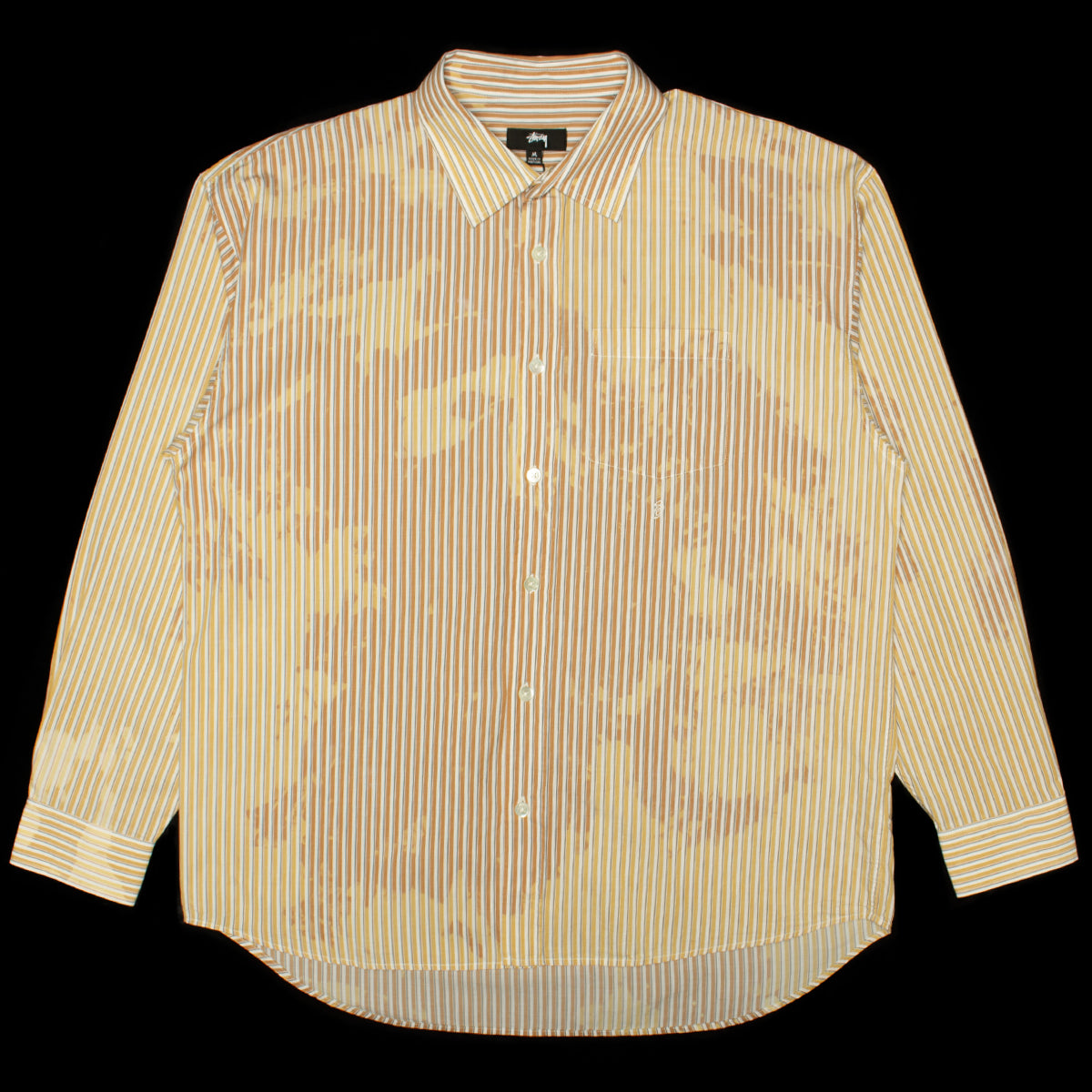 Stussy | Classic L/S Bleached Shirt
Style # 1110335
Color : Tan