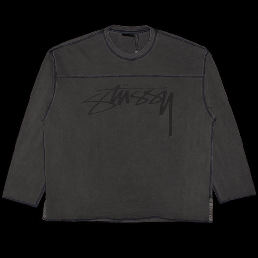 Stussy | Football Crew Pigment Dyed
Style # 1140352
Color : Washed Black