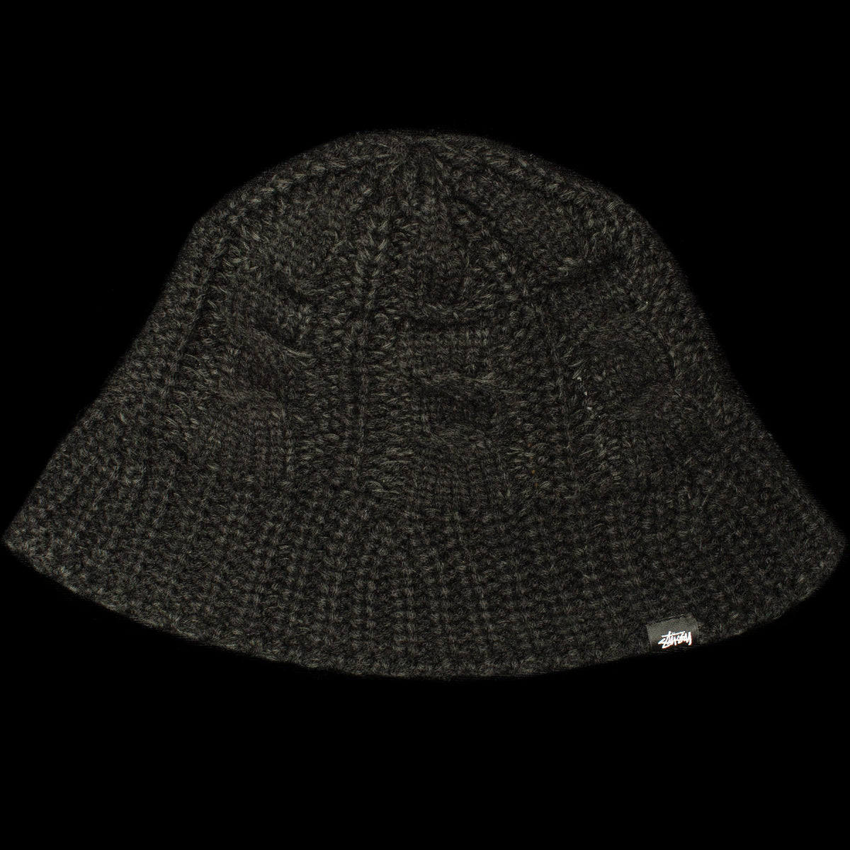 Stussy | Cable Knit Bucket Hat
Style # 1321193
Color : Black