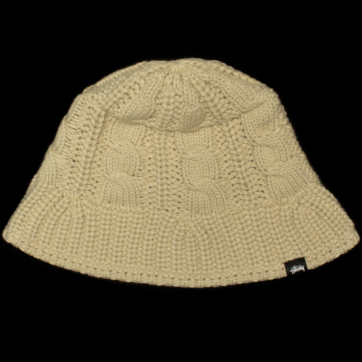 Stussy | Cable Knit Bucket Hat
Style # 1321193
Color : Oat