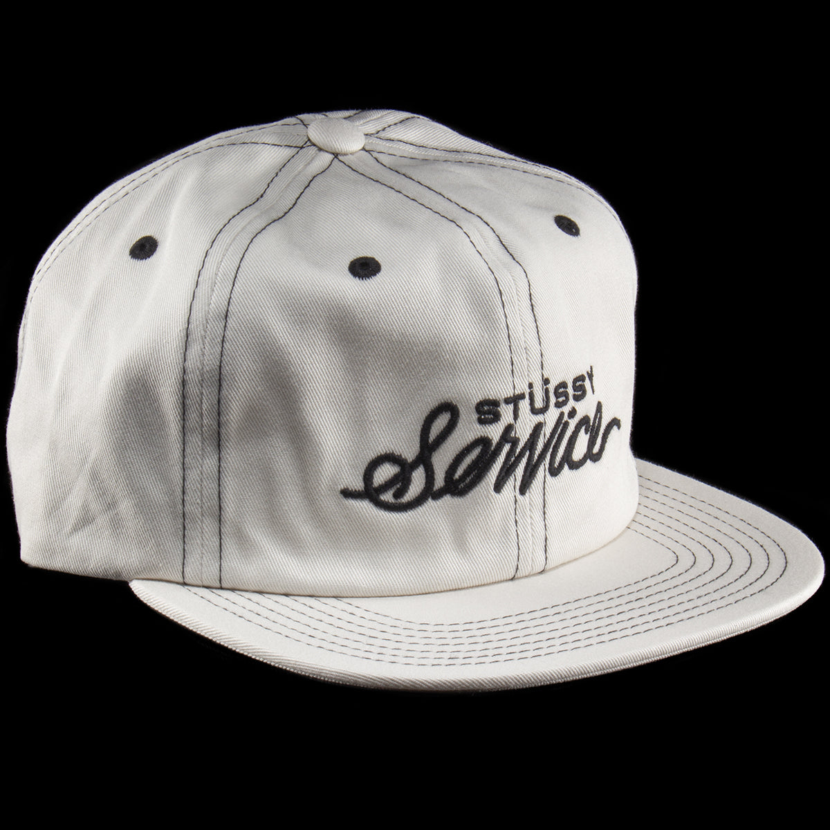 Stussy | Mid Depth Stüssy Service Strapback
Style # 1311154
Color : Natural