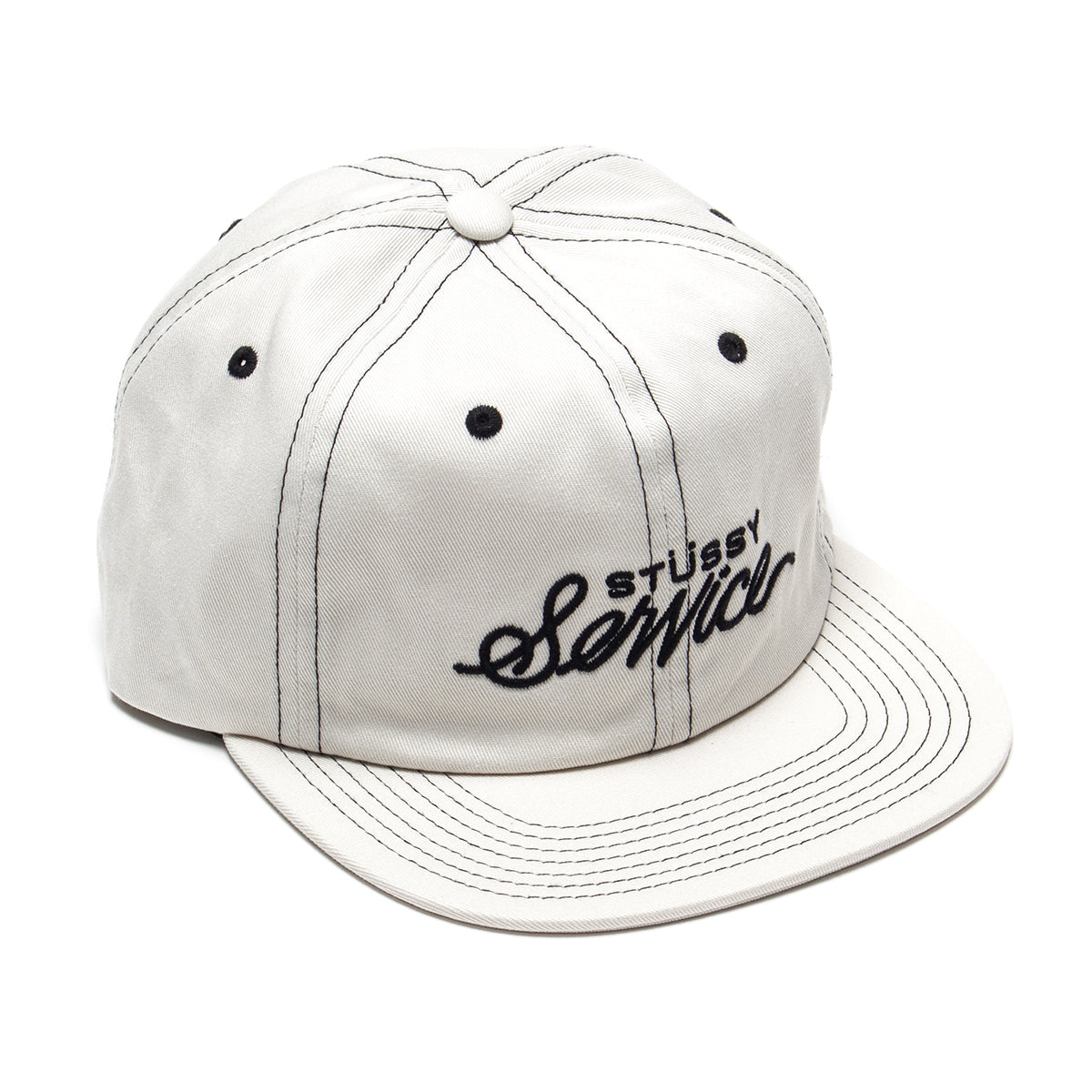 Stussy | Mid Depth Stüssy Service Strapback
Style # 1311154
Color : Natural