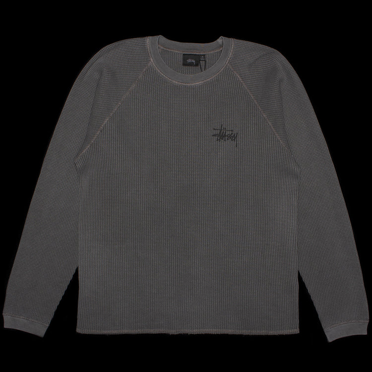 Stussy | Raglan Thermal Basic Stock
Style # 1140356
Color : Washed Black