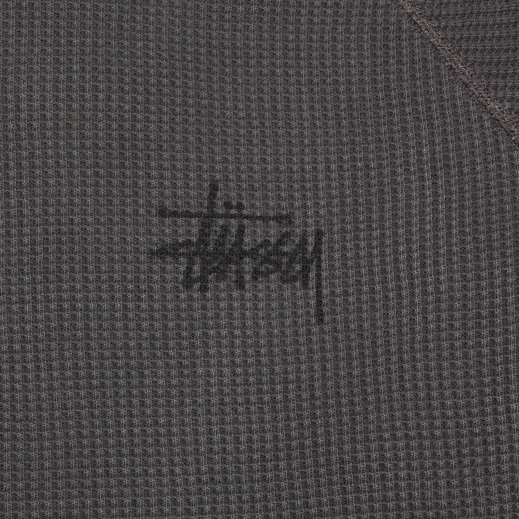 Stussy | Raglan Thermal Basic Stock
Style # 1140356
Color : Washed Black