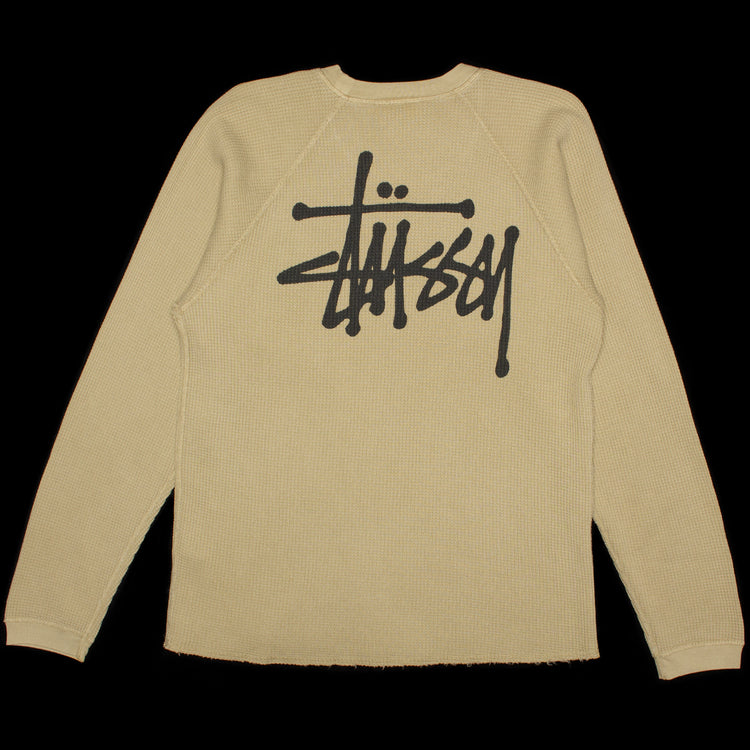 Stussy | Raglan Thermal Basic Stock
Style # 1140356
Color : Sand