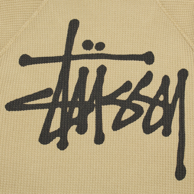 Stussy | Raglan Thermal Basic Stock
Style # 1140356
Color : Sand