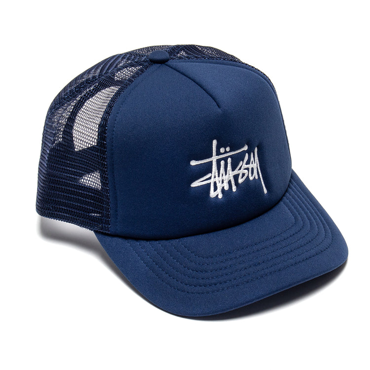 Stussy | Big Basic Trucker Hat
Style # 1311088
Color : Deep Blue