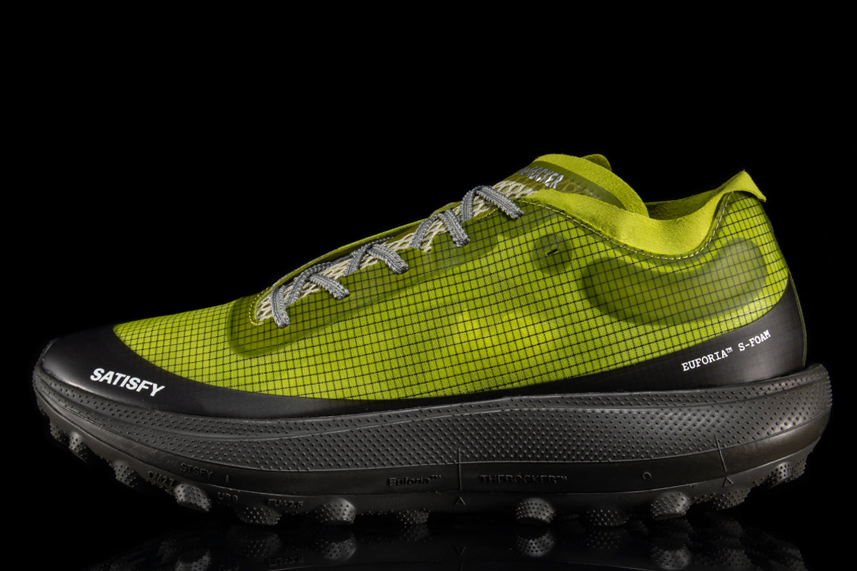 Satisfy - The Rocker
Style # 40002-GG-SE
Color : Grenoble Green