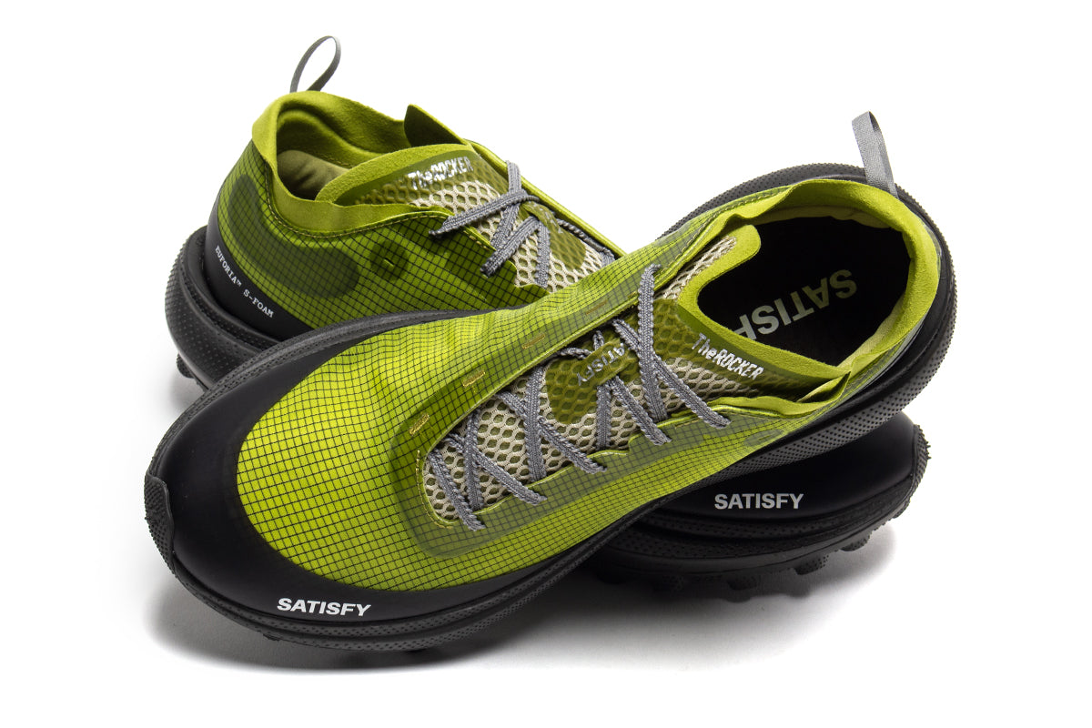 Satisfy - The Rocker
Style # 40002-GG-SE
Color : Grenoble Green