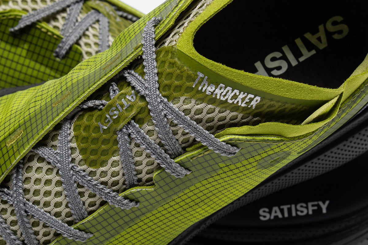 Satisfy - The Rocker
Style # 40002-GG-SE
Color : Grenoble Green