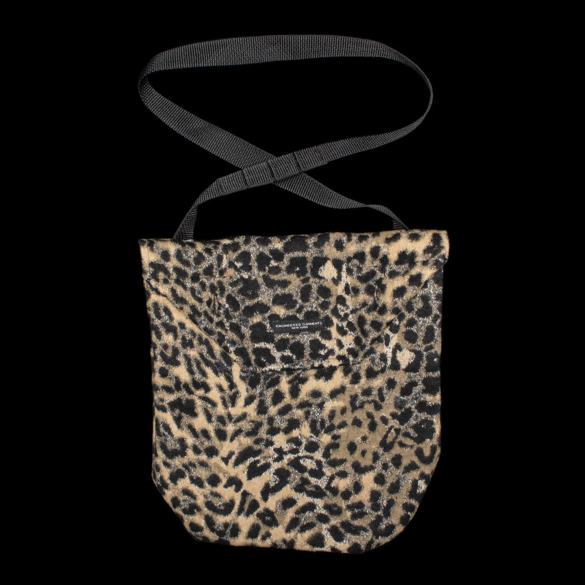 Engineered Garments - Shoulder Pouch
Style # 26F1H008
Color : Leopard / Brown