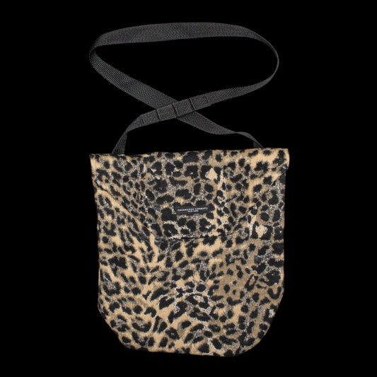 Engineered Garments - Shoulder Pouch
Style # 26F1H008
Color : Leopard / Brown