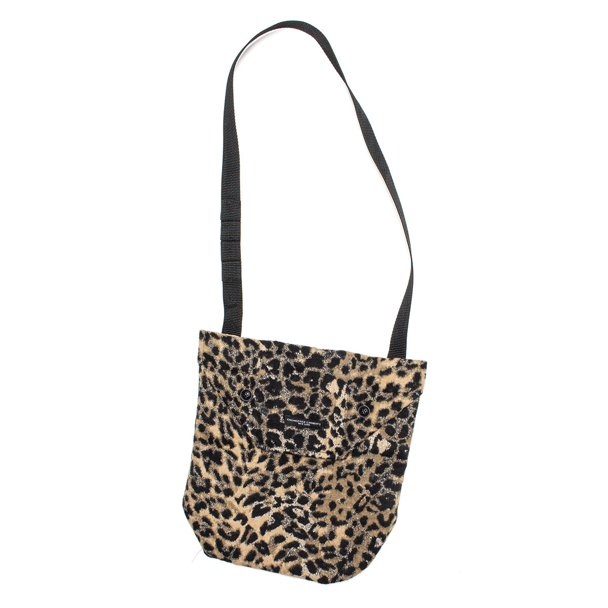 Engineered Garments - Shoulder Pouch
Style # 26F1H008
Color : Leopard / Brown