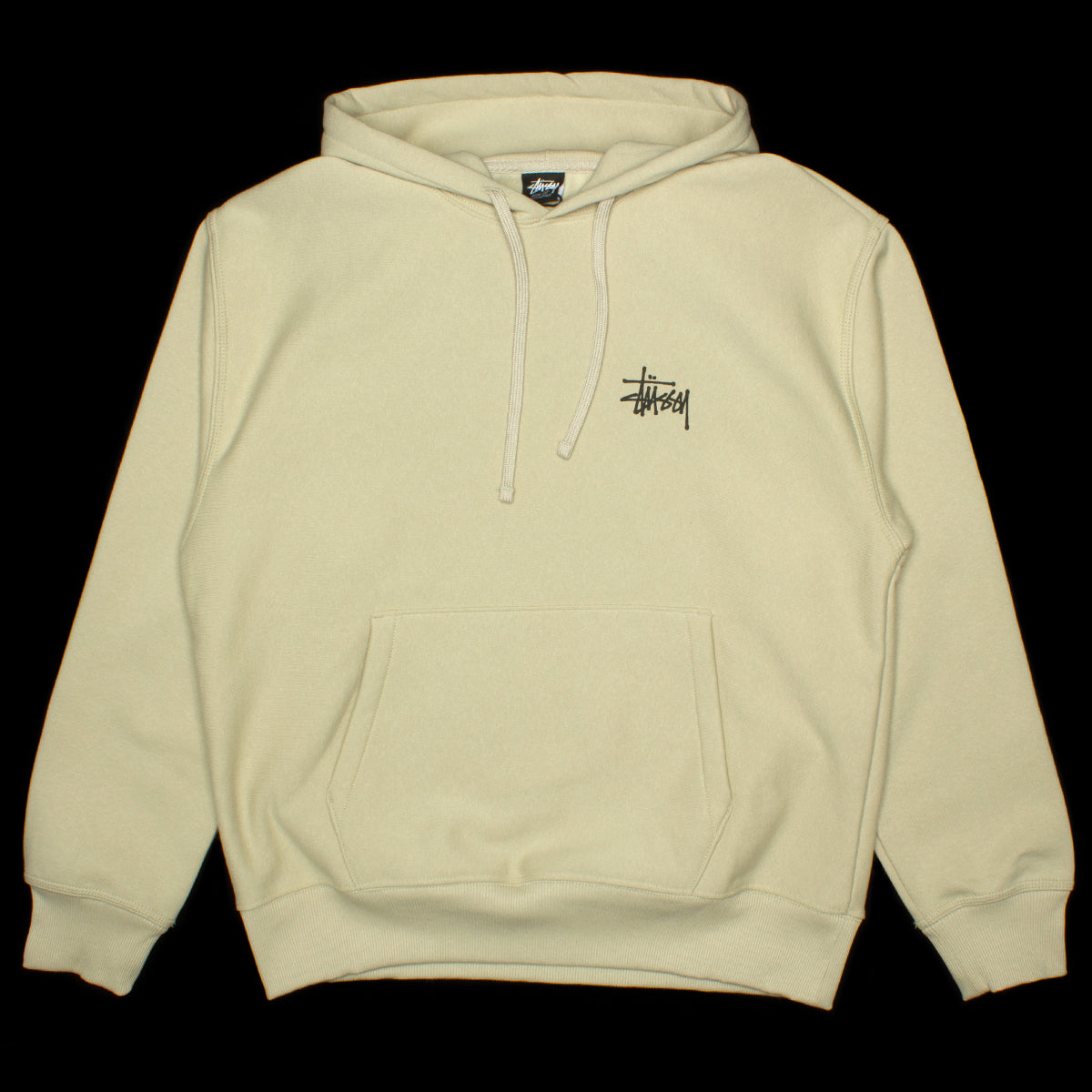 Stussy | Basic Stussy Hoodie Style # 1924870 Color : Khaki