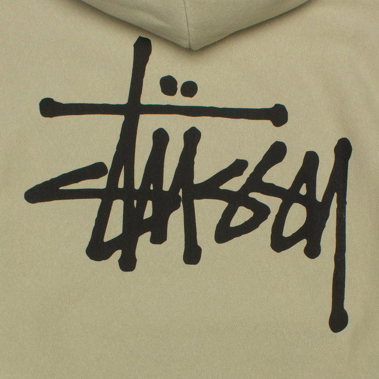 Stussy | Basic Stussy Hoodie Style # 1924870 Color : Khaki