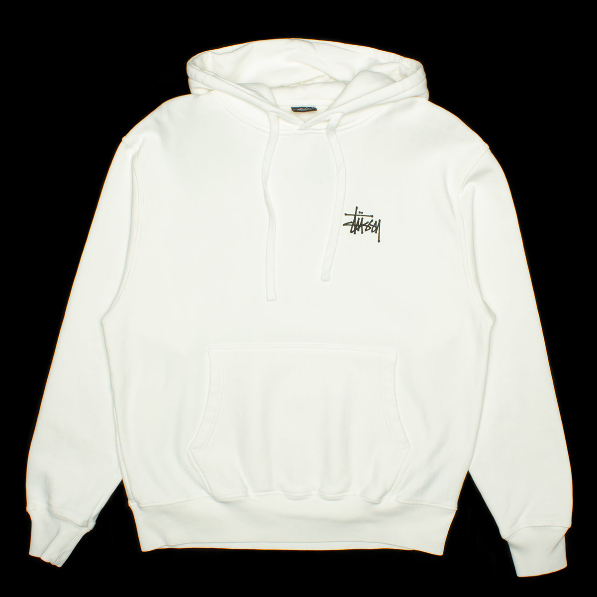 Basic Stussy Pigment Dyed Hoodie Style # 1924879 Color : Natural