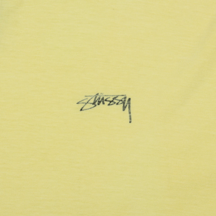 Stussy | Lazy T-Shirt Style # 1140283 Color : Pale Yellow