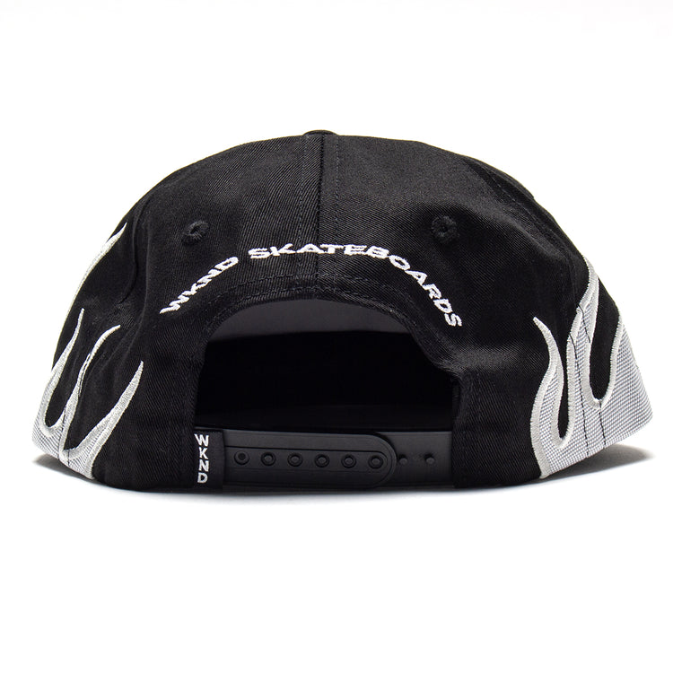 WKND | Flame 5-Panel Hat
Color : Black