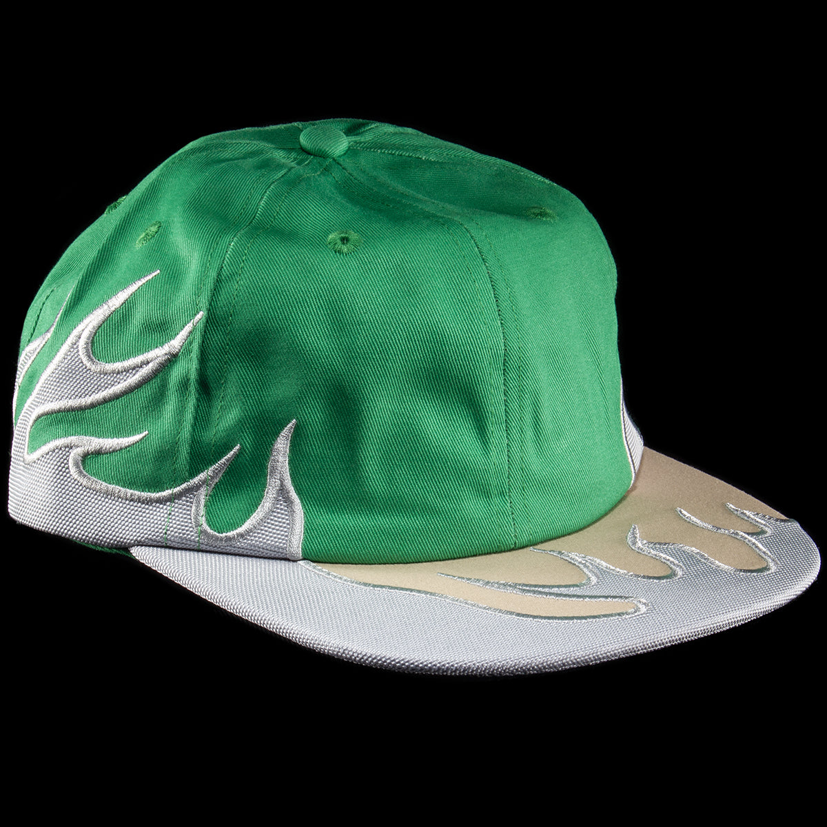 WKND | Flame 5-Panel Hat
Color : Lime Green