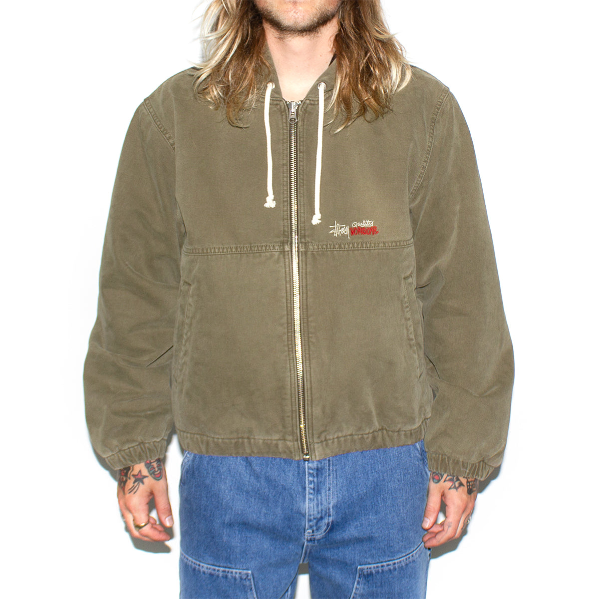 Stussy WORK JACKET INSULATED CANVAS