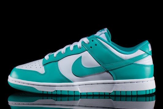 Nike | Dunk Low Retro Style # DV0833-101 Color : White / Clear Jade