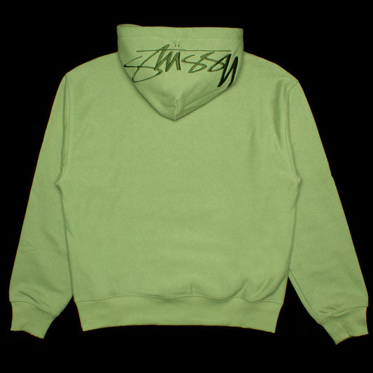 Stussy | Back Applique Hoodie Style # 118472 Color : Moss