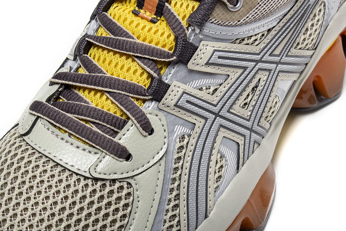 Asics - Gel-Quantum Kinetic&nbsp;
Style # 1203A270.026
Color : Fossil / Pure Silver