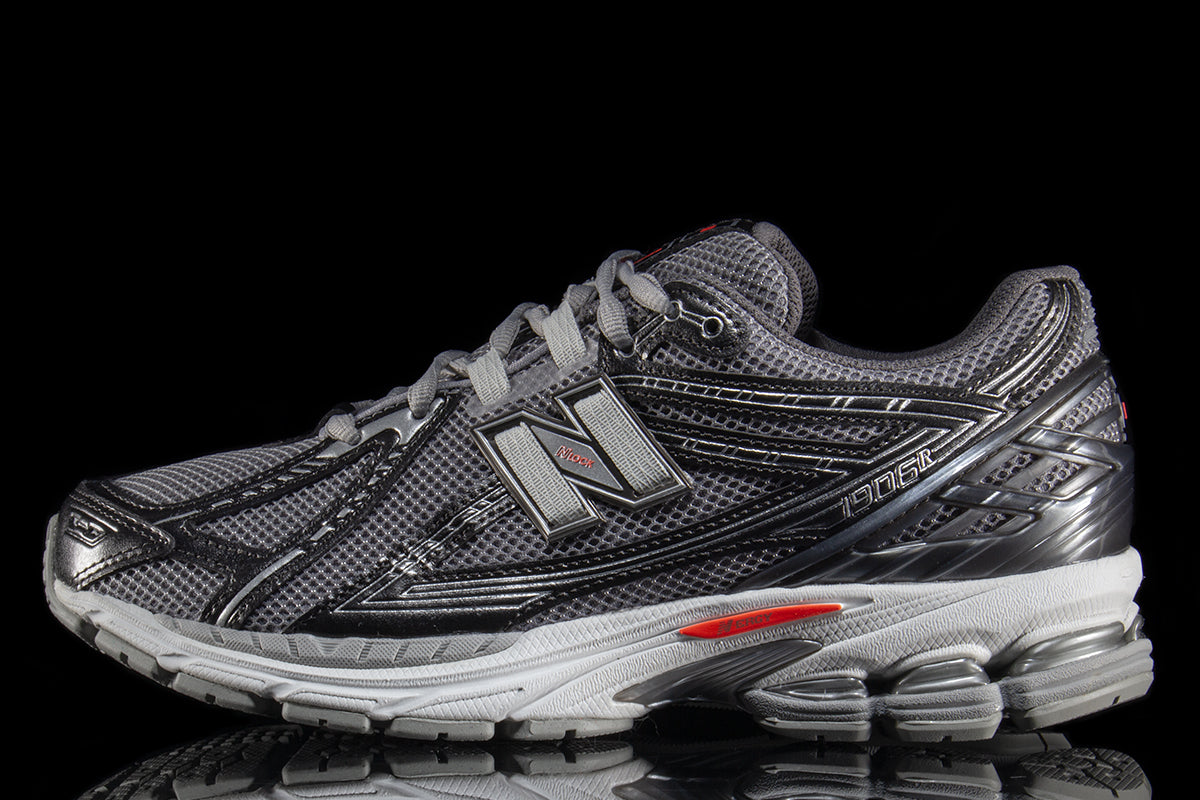 New Balance - 1906R
Style # U1906RCO
Color : Black Metallic / Urgent Red / Slate Grey