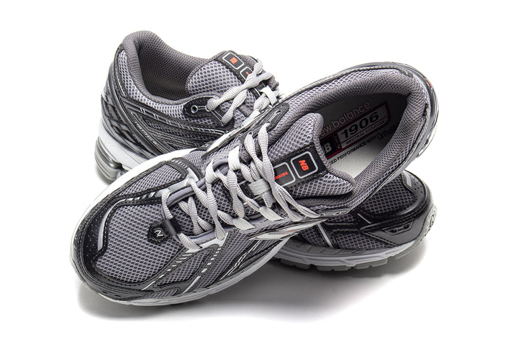 New Balance - 1906R
Style # U1906RCO
Color : Black Metallic / Urgent Red / Slate Grey