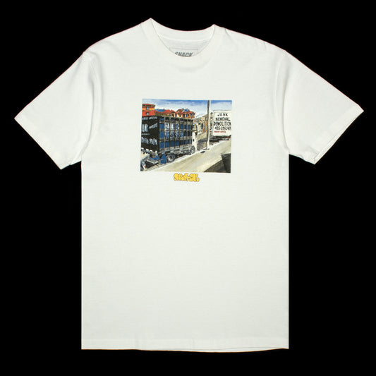 Snack - Junk Removal T-Shirt
Color : White
