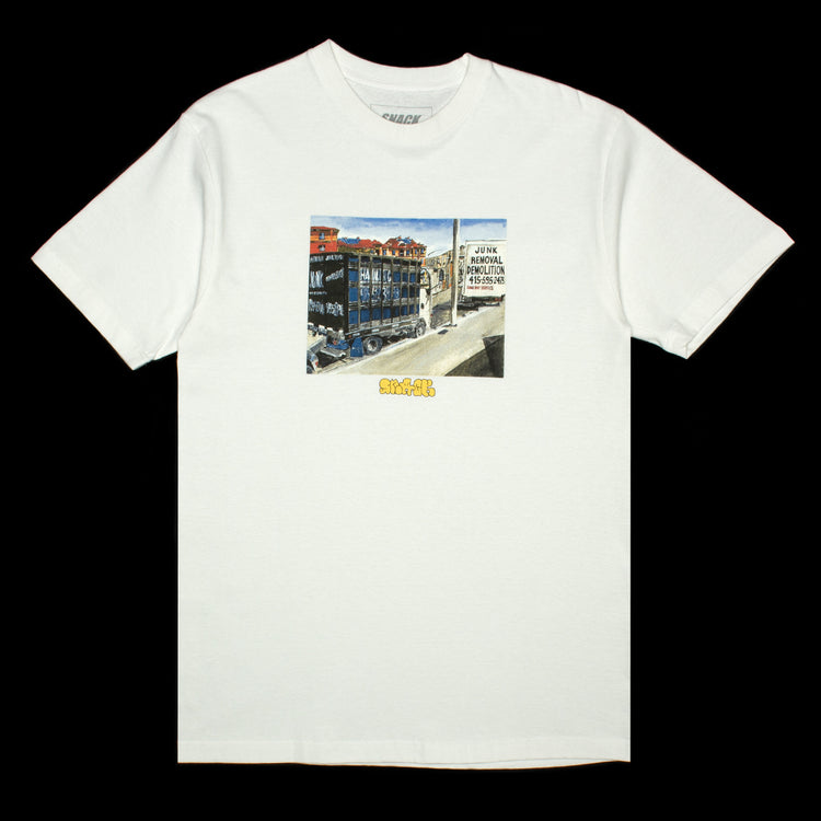 Snack - Junk Removal T-Shirt
Color : White
