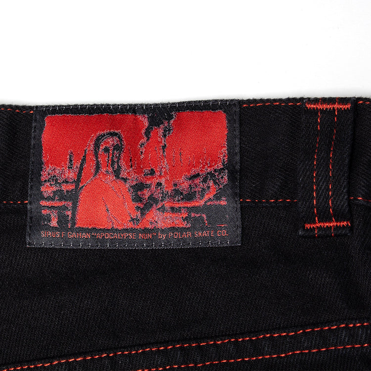 Polar Skate Co . - Big Boy Pants
Color : Black / Red (Apocalypse Nun)