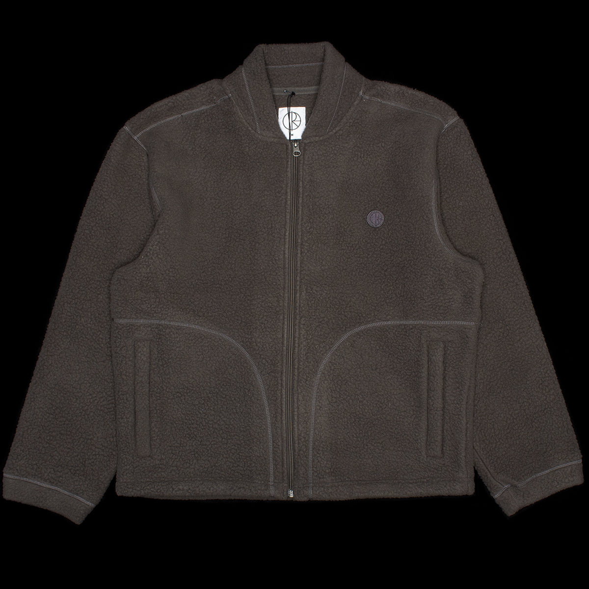 Polar Skate Co. - Roman Fleece Jacket
Color : Dirty Black