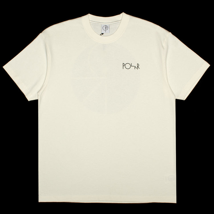 Polar Skate Co. - Contrast Fill Logo T-Shirt
Color : Ivory / Black