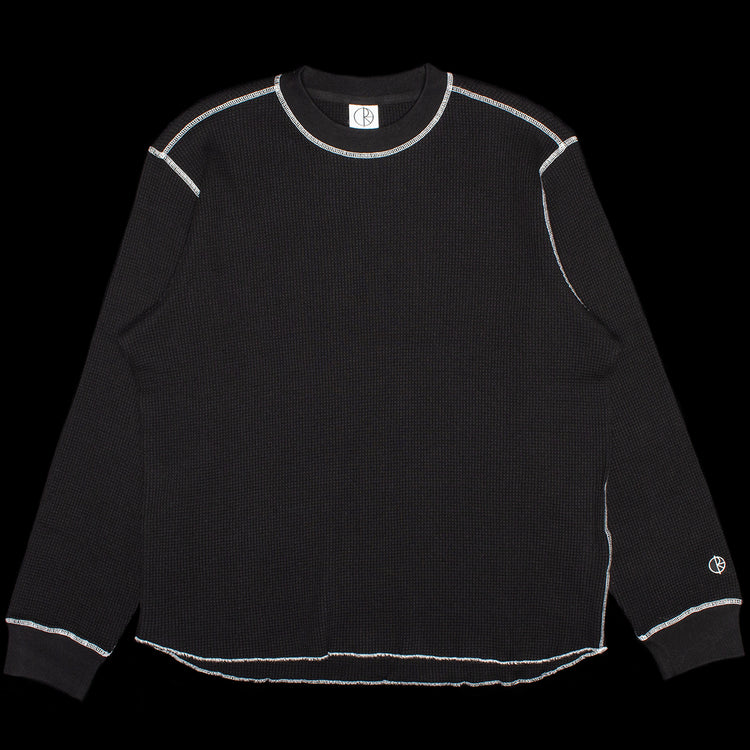 Polar Skate Co. - Dylan L/S T-Shirt
Color : Black / White