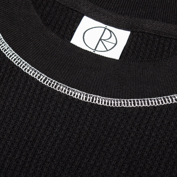 Polar Skate Co. - Dylan L/S T-Shirt
Color : Black / White