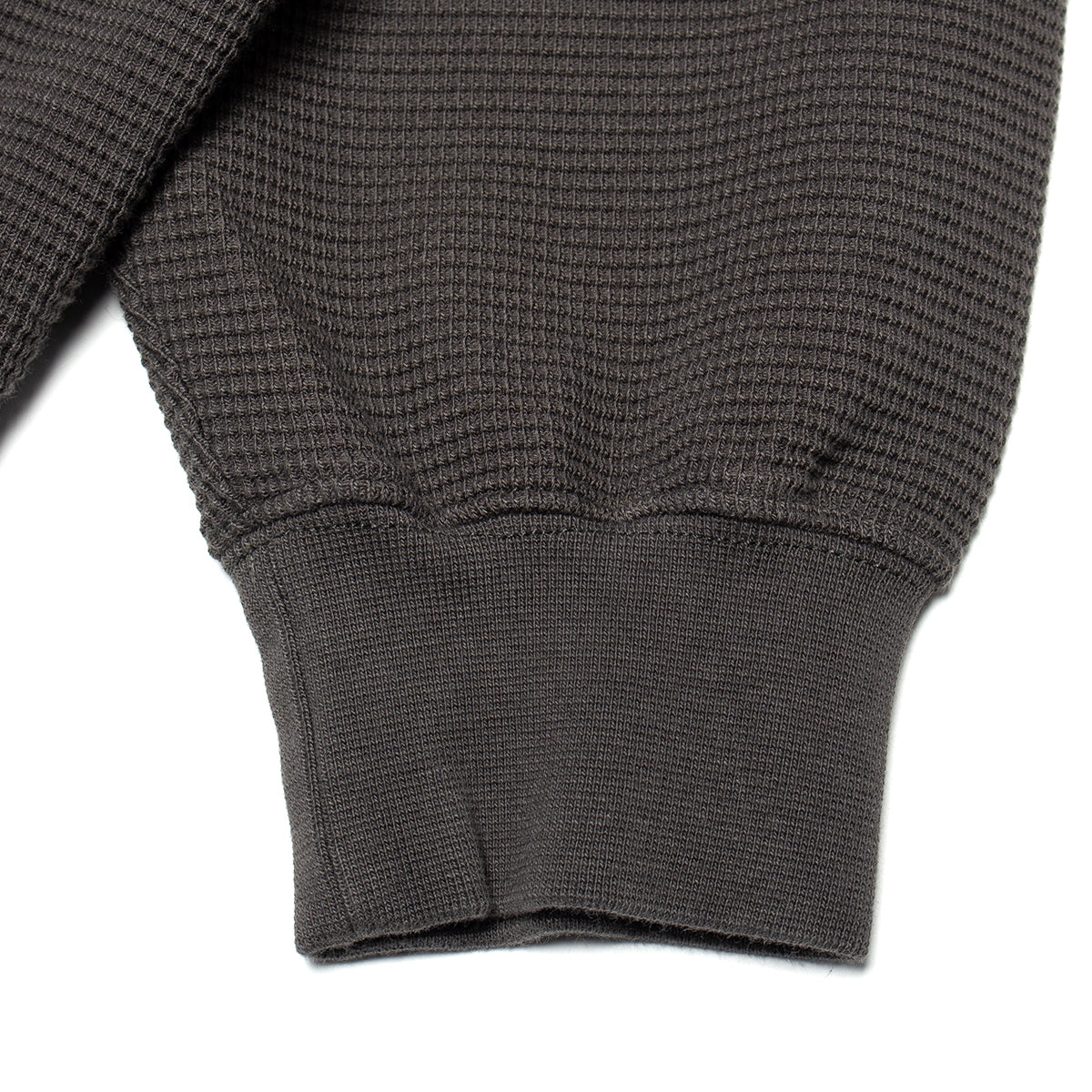 Polar Skate Co. - Waffle Zip Hoodie
Color : Dirty Black